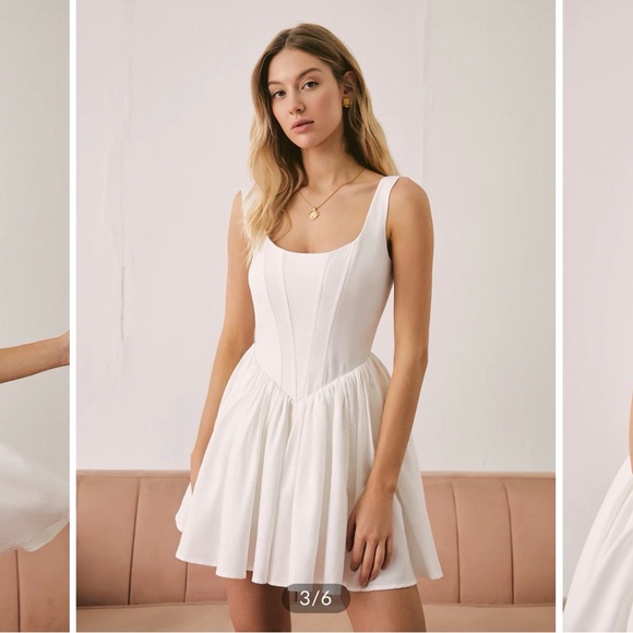Commense Dresses & Skirts - Commense French Elegant Solid Short Dress